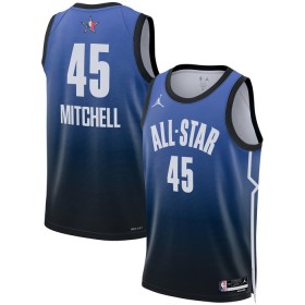 Maillot Basket Homme All-Star 2023 Team 1 Donovan Mitchell 45 Nike Bleu Swingman